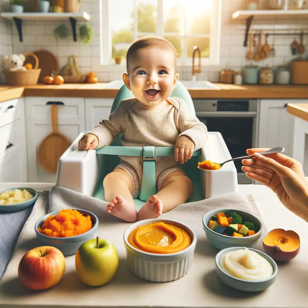 Como montar o cardápio do bebê de 6 meses