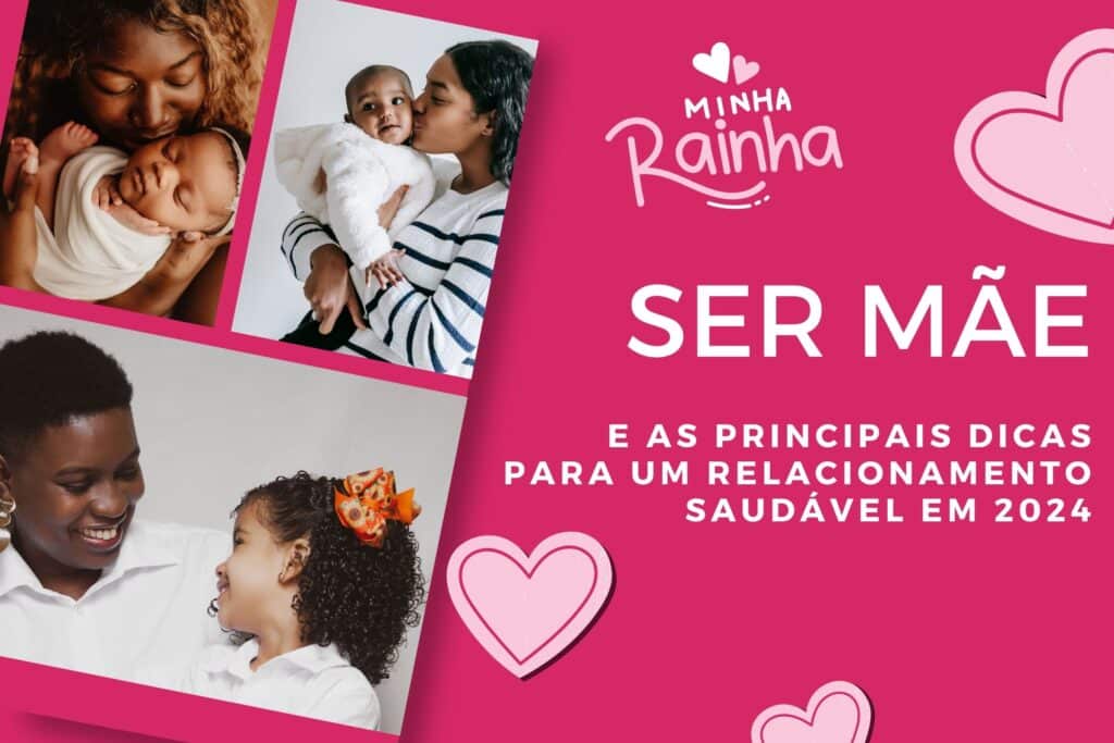 Mãe segurando bebê com carinho e outra mãe beijando a criança na bochecha"