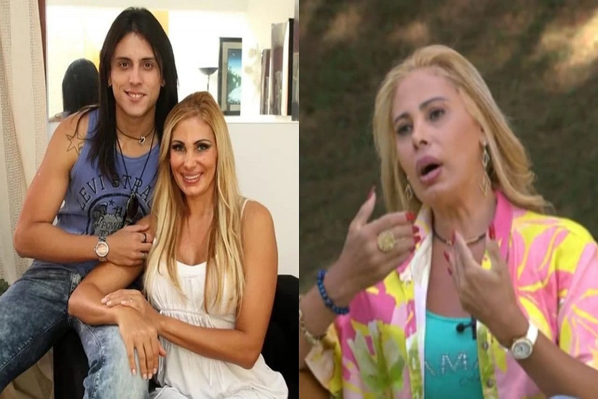 Ângela Bismarchi e filho