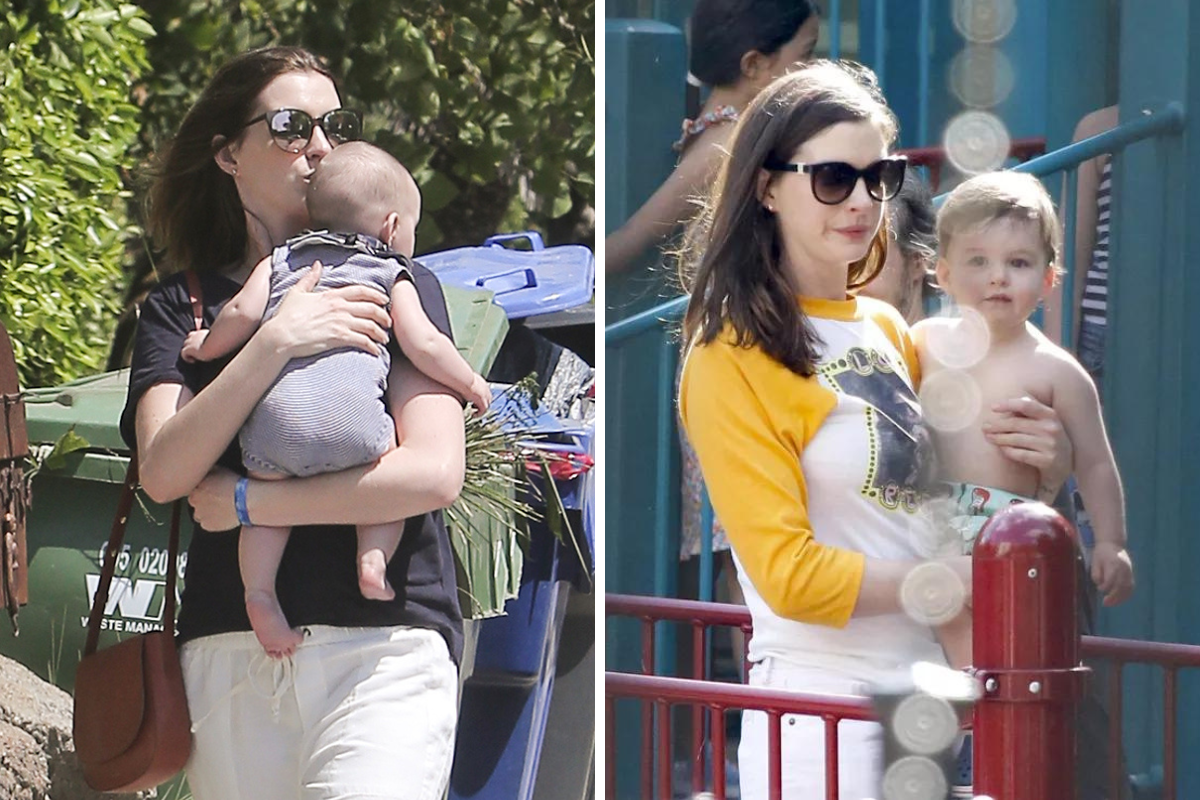 anne hathaway filhos