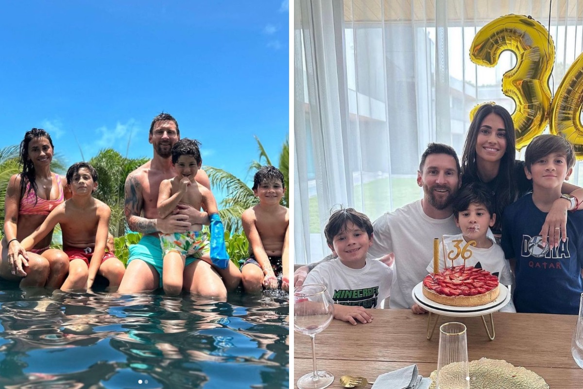 Conheça os filhos de Messi: Thiago, Mateo e Ciro