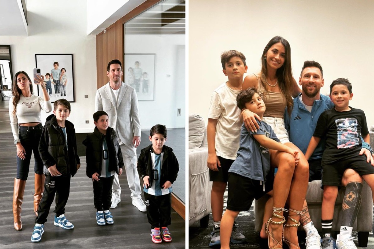 Conheça os filhos de Messi: Thiago, Mateo e Ciro