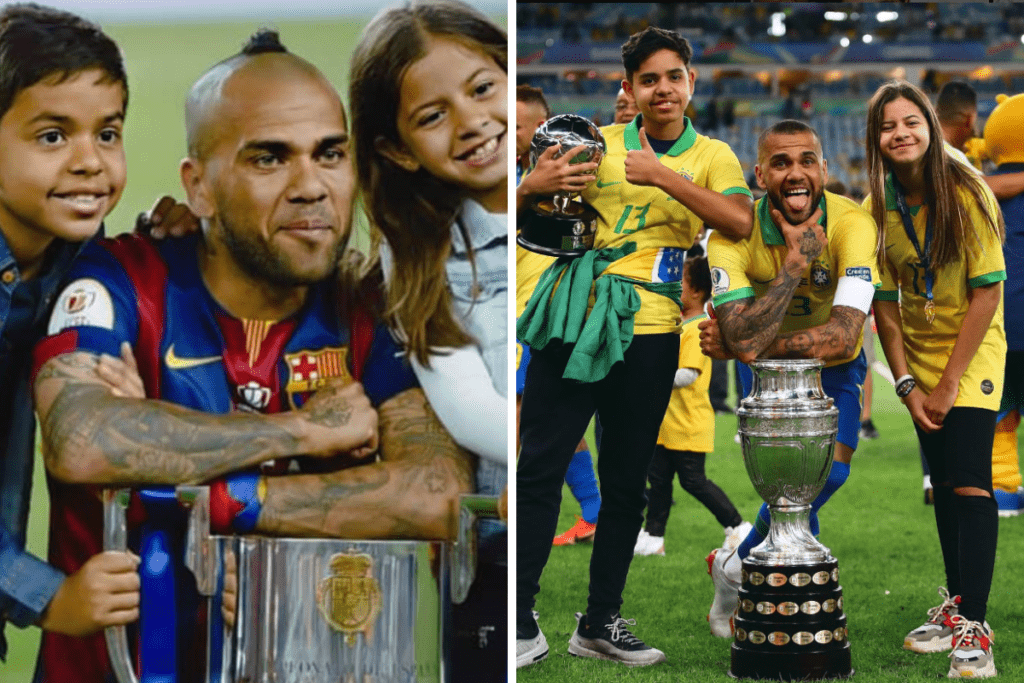 Quem são os filhos de Daniel Alves?