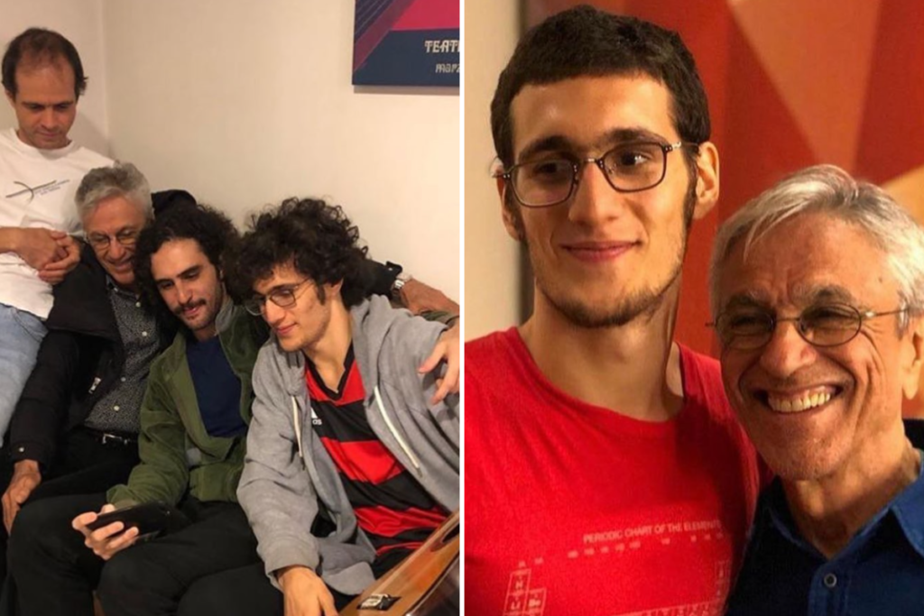 Quem são os filhos de Caetano Veloso?