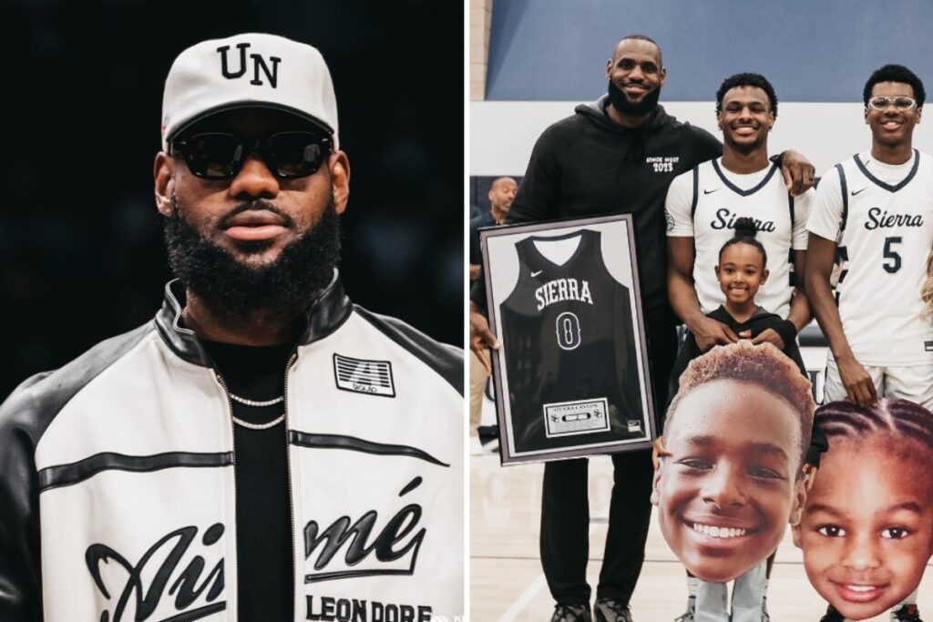 Quem são os filhos de Lebron James?