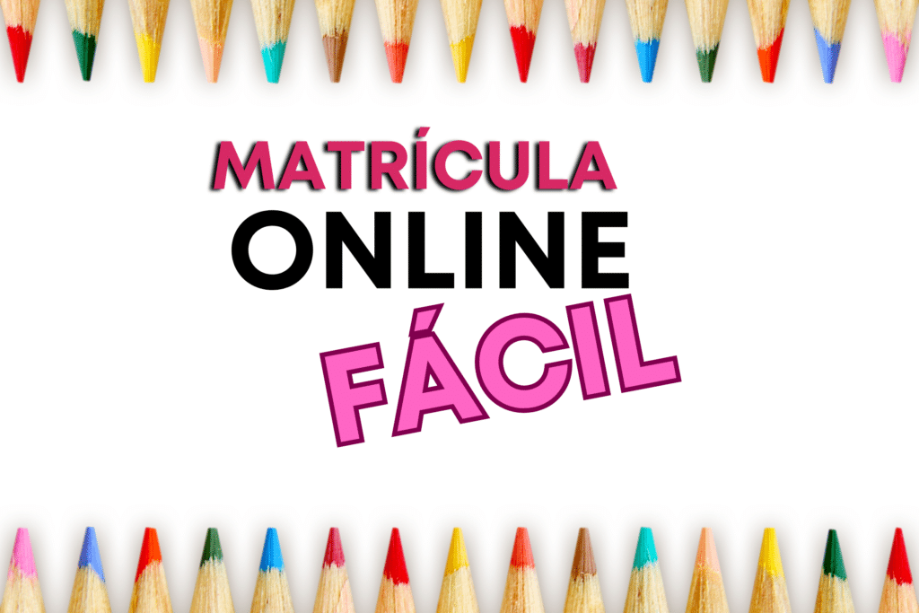 Processo de Inscrição Online Colorido e Acessível