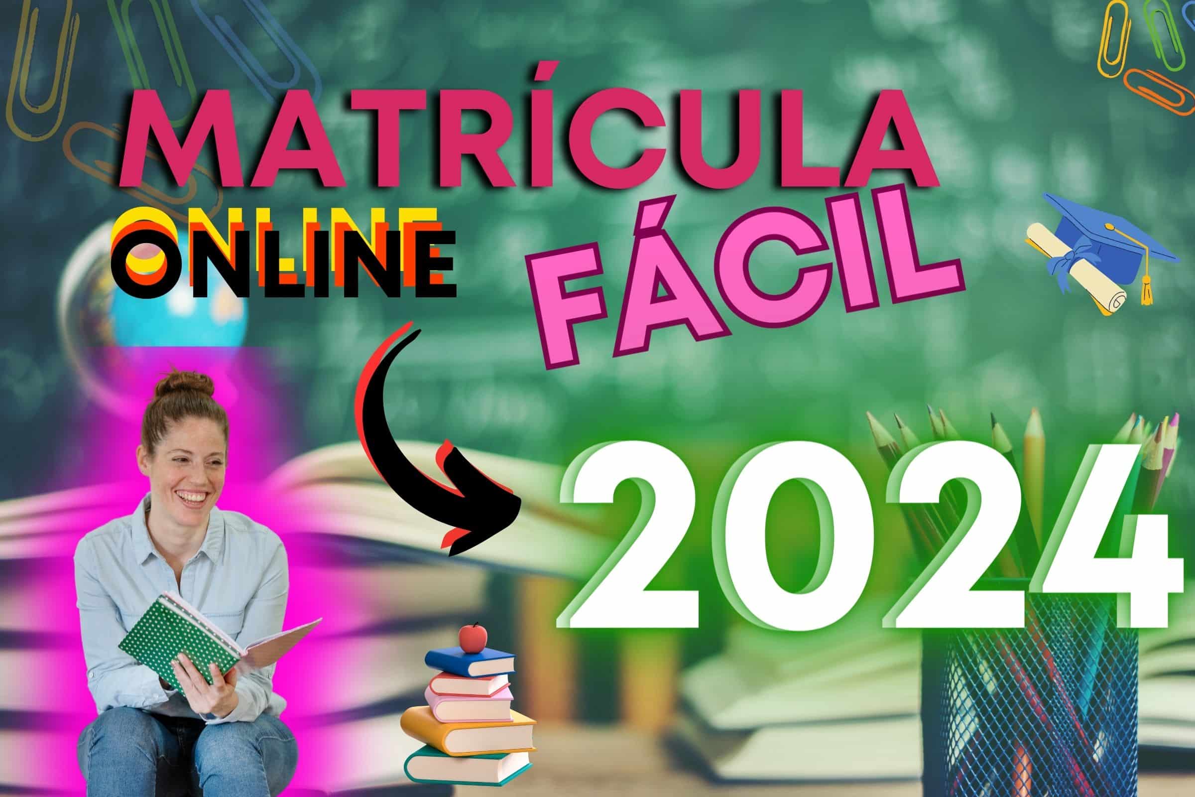 Matrícula Online com Tema Estudantil para 2024