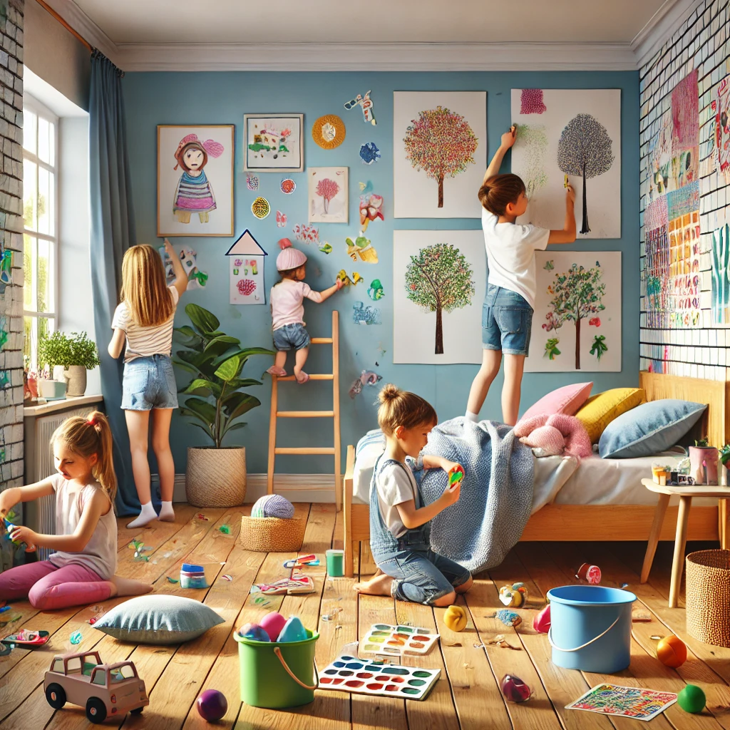 Transforme o quarto infantil: como envolver as crianças na decoração de forma divertida