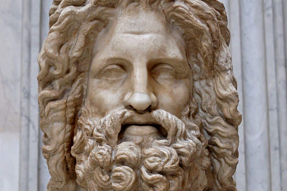 Busto de mármore conhecido como Zeus de Otricoli